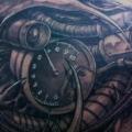tatuaje Hombro Biomecánica por Nephtys de l'Etoile