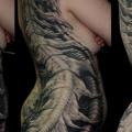 tatuaje Biomecánica Lado por Nephtys de l'Etoile