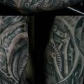 Biomechanical Sleeve tattoo by Nephtys de l'Etoile