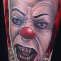 Arm Fantasie Clown tattoo von Corpse Painter