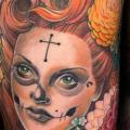 tatuaje Fantasy Mujer por Corpse Painter