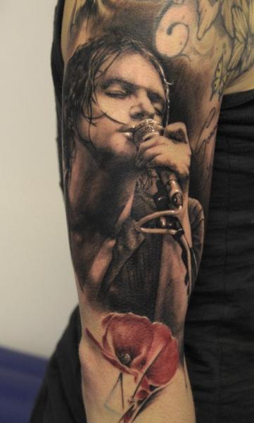 Arm Portrait Realistic Tattoo by Vicious Circle Tattoo