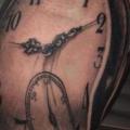 Arm Realistic Clock tattoo by Vicious Circle Tattoo