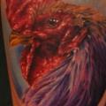 Arm Realistic Rooster tattoo by Vicious Circle Tattoo