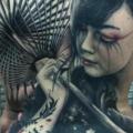 Japanese Back Geisha tattoo by Vicious Circle Tattoo