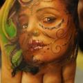 Mexikanischer Totenkopf Hand tattoo von Vicious Circle Tattoo