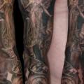 Fantasy Sleeve tattoo by Bloody Art