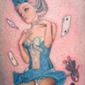 tatuaje Brazo Fantasy Alice Wonderland por David Corden Tattoos