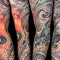 Fantasie Sleeve tattoo von Nick Baxter