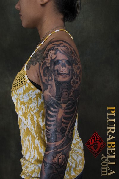 Arm Skeleton Tattoo von Plurabella