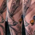 Realistic Tattoo Machine 3d tattoo by Stefano Alcantara