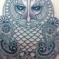 Back Owl tattoo by Amor De Madre