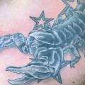tatuaje Pecho Escorpión por Amor De Madre