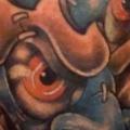 tatuaggio Polpaccio Giapponesi Demoni di Nirvana Tattoo