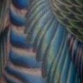 Arm Women Peacock tattoo by Rose Hardy Tattoo