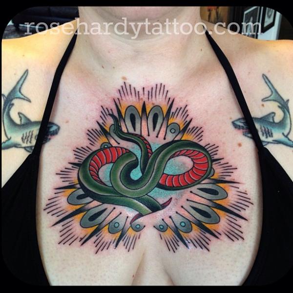 Details 84 snake tattoo between breast latest  ineteachers
