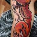 Arm Schlangen tattoo von Bad Apples Tattoo