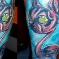 Fantasy Leg Character tattoo by Tattoo Helbeck