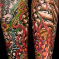 Arm Seefahrer Oktopus tattoo von Chalice Tattoo