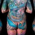 tatuaje Japoneses Demonio Cuerpo por Dead God Tattoo