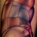 Arm Fantasy Pig tattoo by Kelly Doty Tattoo