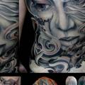 Fantasy Women Back tattoo by Mancia Tattoos