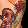 tatuaje Fantasy Lado Niños por Jesse  Smith Tattoos