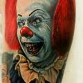 Arm Fantasie Clown tattoo von Logan Aguilar