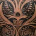 Biomechanisch Rücken tattoo von Boris Tattoo