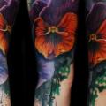Arm Blumen tattoo von Ink-Ognito