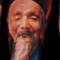 tatuaje Brazo Retrato Realista por Ink-Ognito