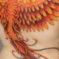tatuaje Espalda Fénix por Art 4 Life Tattoo