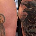 Shoulder Crow tattoo by Art 4 Life Tattoo