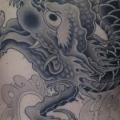 Japanese Back Dragon tattoo by Admiraal Tattoo
