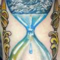 tatuaje Brazo Clepsidra Mar por Insight Studios