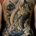 Japanische Rücken Po tattoo von Street Tattoo