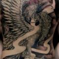 Rücken Po Phoenix tattoo von Street Tattoo