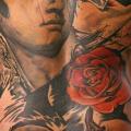 Realistische Rücken Po tattoo von PS Tattoo