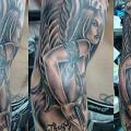 Arm Fantasie Engel tattoo von Bird Tattoo