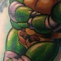 Arm Fantasy Ninja Turtle tattoo by Babakhin