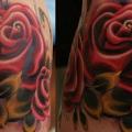 Flower Rose tattoo by Babakhin
