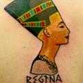 Back Egypt tattoo by Love Life Tattoo
