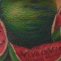 Rücken Wassermelone tattoo von Love Life Tattoo