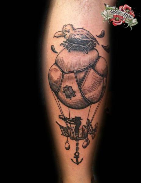 Arm Fantasie Ballon Tattoo von Style Tattoo