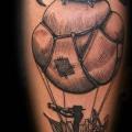 Arm Fantasy Balloon tattoo by Style Tattoo