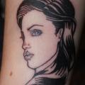 Arm Portrait tattoo by Lacute Tattoo