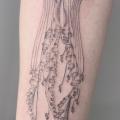 tatuaje Brazo Medusa por Saved Tattoo