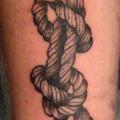 Arm Seil Knoten tattoo von Saved Tattoo