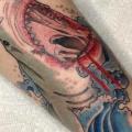 Arm Shark tattoo by Saved Tattoo