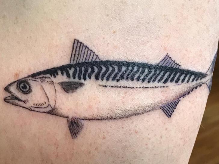 Tatuagem Peixe por Saved Tattoo